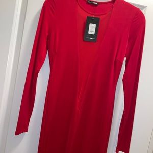 Very nice fashion nova dress! Xs but fits like a small